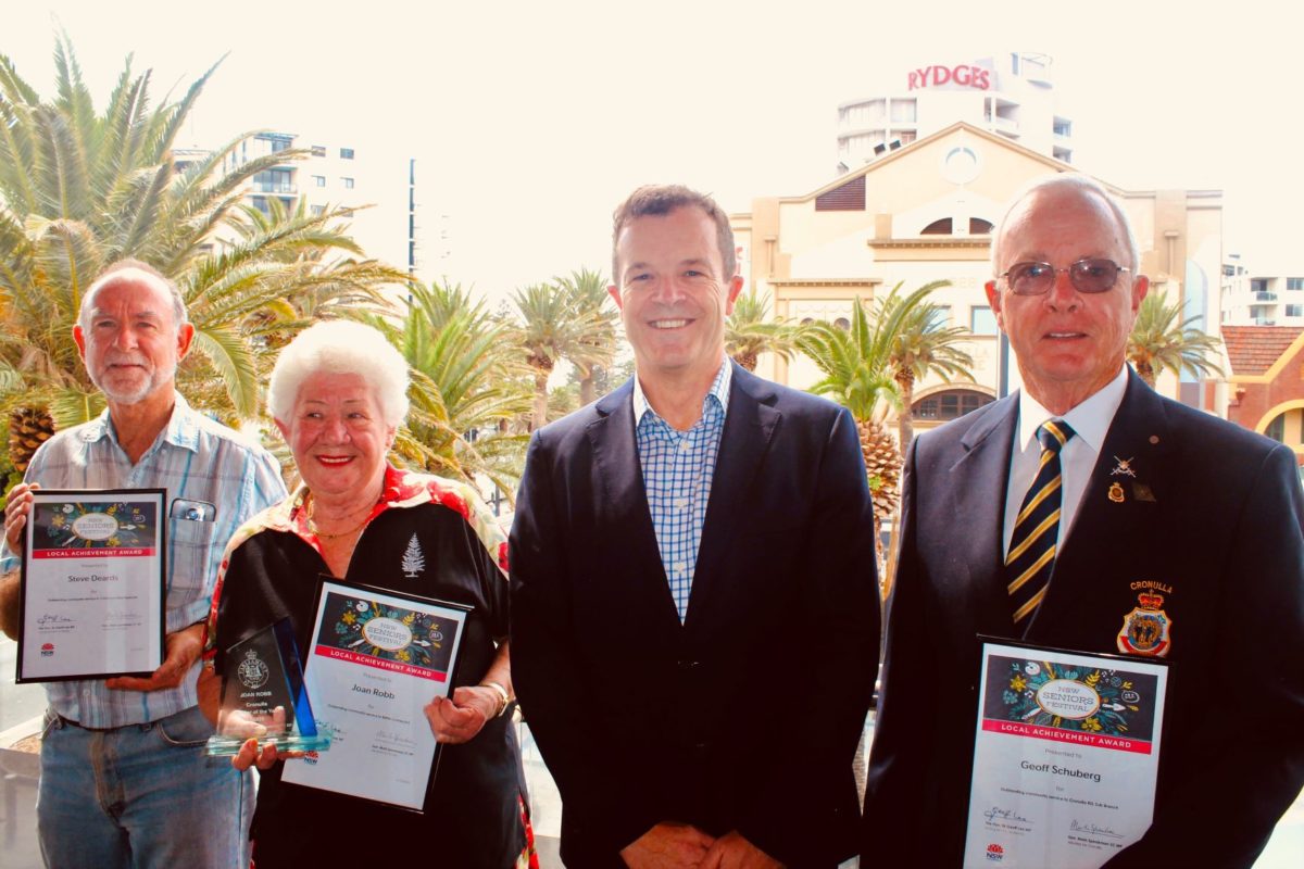 JOAN ROBB NAMED NAMED 2020 CRONULLA SENIOR OF THE YEAR