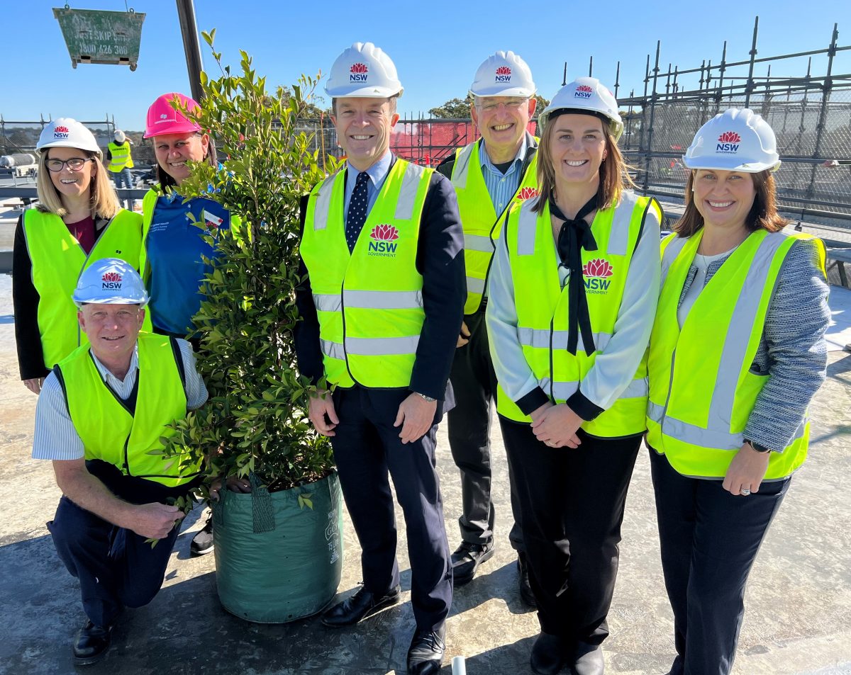 SUTHERLAND HOSPITAL’S NEW BUILDING REACHES ITS HIGHEST POINT